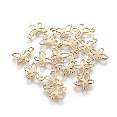201 Stainless Steel Charms STAS-L233-049G-1