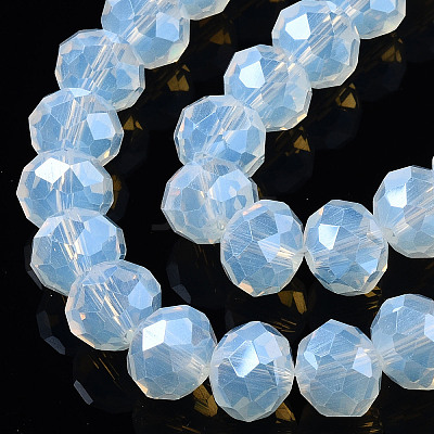 Electroplate Glass Beads Strands EGLA-A034-J3mm-A04-1