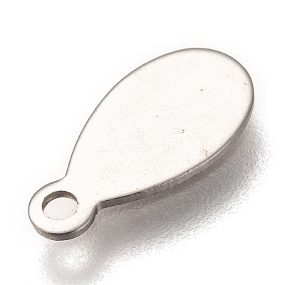 Non-Tarnish 201 Stainless Steel Chain Extender Drop STAS-O134-04P-1