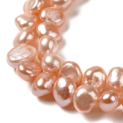 Natural Cultured Freshwater Pearl Beads Strands PEAR-E017-35-1