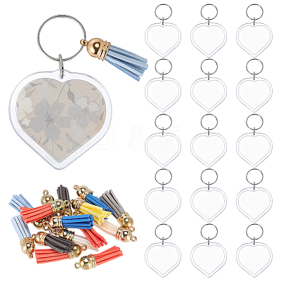 DIY Keychain Making Kits DIY-WR0005-44-1