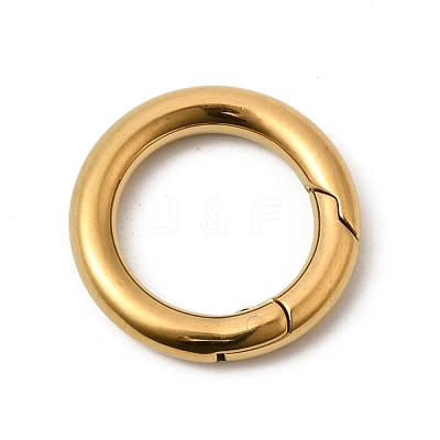 304 Stainless Steel Spring Gate Rings STAS-B128-05G-03-1
