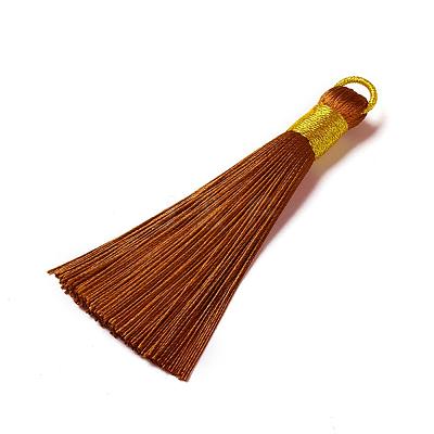 Polyester Tassel Pendants FIND-I009-D03-1