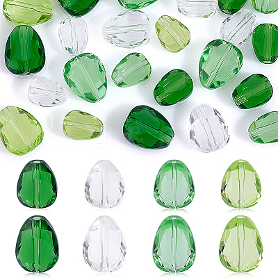 40pcs 8 style Imitation Austrian Crystal Beads SWAR-GA0001-02-1