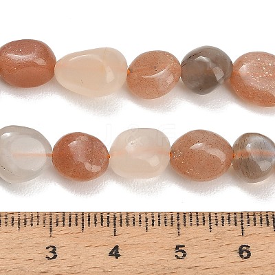 Natural Multi-Moonstone Beads Strands GG-CBAC61B-B03-01-1