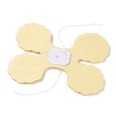 3m Clover Paper Pull Flowers LS-AJEW-WH0022-11G-1