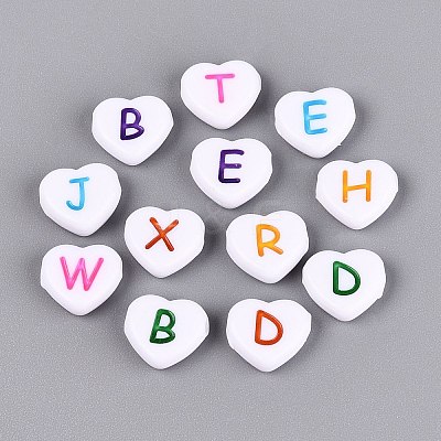 Opaque Acrylic Enamel Beads SACR-Q001-16A-B01-1