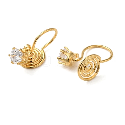 Brass Ear Cuff Findings KK-XCP0001-84-1