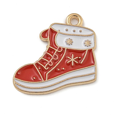 Christmas Theme Alloy Enamel Pendants ENAM-Z019-01C-1