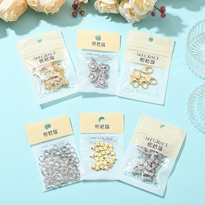 SHEGRACE Brass Closed Jump Rings XGRQ5F899-802G-1