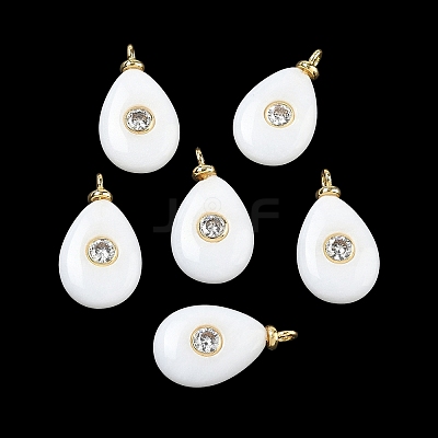 Natural White Jade Pendants KK-C251-01A-01-1