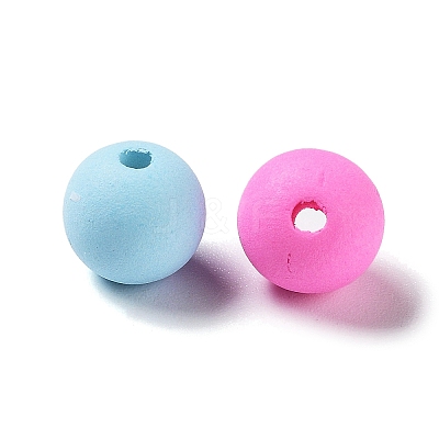 Opaque Acrylic Beads OACR-Z013-40A-1