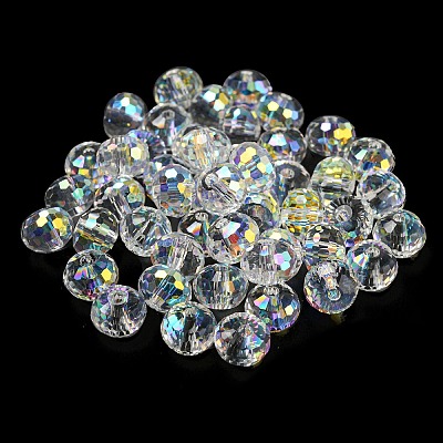 Electroplate Glass Beads EGLA-Z004-01B-06-1
