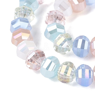 Electroplate Mixed Styles Glass Beads Strands EGLA-N022-14A-A05-1