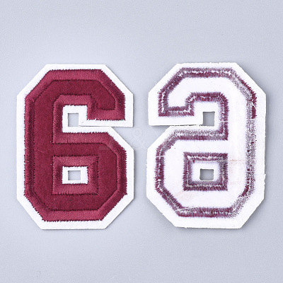 Computerized Embroidery Cloth Iron On Patches FIND-T030-063-6-1