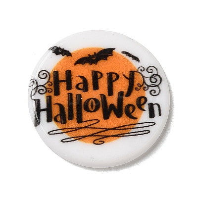 Halloween Series Acrylic Cbabochons OACR-M012-19-1