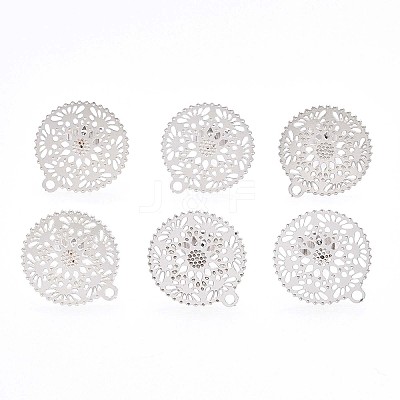 Non-Tarnish 304 Stainless Steel Stud Earring Findings LS-X-STAS-S079-31B-1