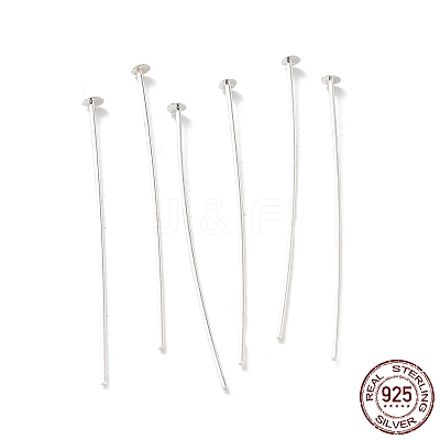 925 Sterling Silver Flat Head Pins STER-M117-03D-S-1