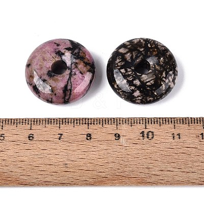 Natural Rhodonite Pendants G-Q601-30B-07-1