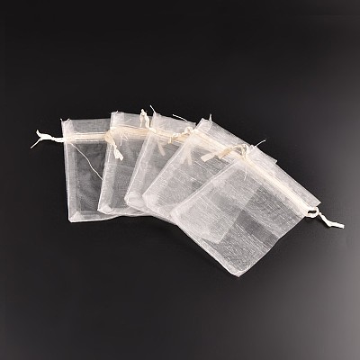 Organza Gift Bags with Drawstring OP-R016-15x20cm-19-1