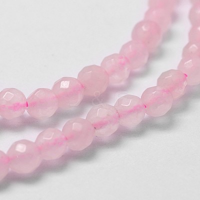 Natural Rose Quartz Beads Strands X-G-D840-20-4mm-1