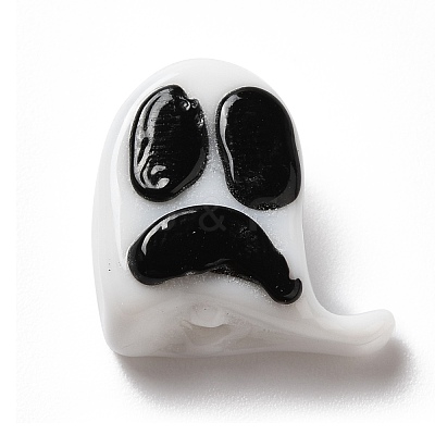 Halloween Theme Handmade Lampwork Beads LAMP-E023-01-1