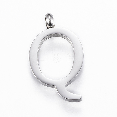 Tarnish Resistant 304 Stainless Steel Pendants STAS-F129-Q-P-1