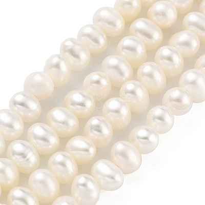 Natural Cultured Freshwater Pearl Beads Strands PEAR-C003-10D-1