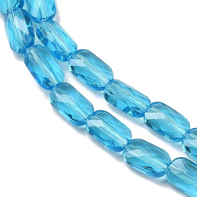Transparent Glass Beads Strands GLAA-Z018-C23-1