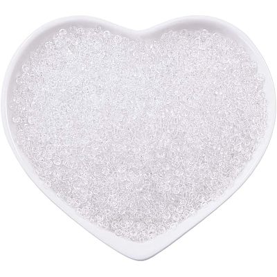FGB 12/0 Transparent Glass Seed Beads SEED-OL0001-01-02-1