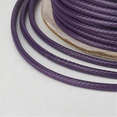 Eco-Friendly Korean Waxed Polyester Cord YC-P002-3mm-1137-1
