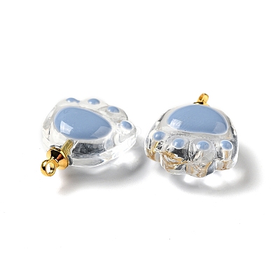 Transparent Glass Pendants FIND-I029-03E-1