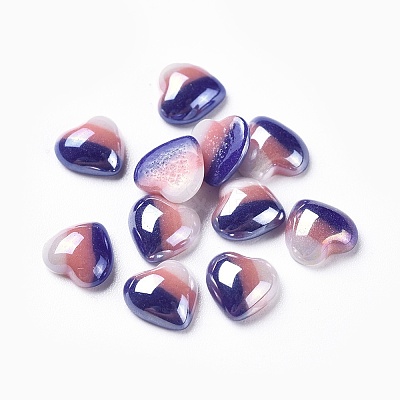 Opaque Glass Cabochons GGLA-S038-08A-7x7-1