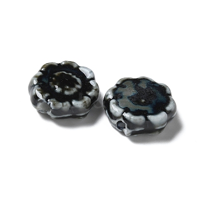 Handmade Porcelain Beads PORC-L080-G01-1