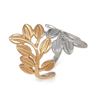304 Stainless Steel Cuff Rings for Women LS-RJEW-L133-03GP-02-1