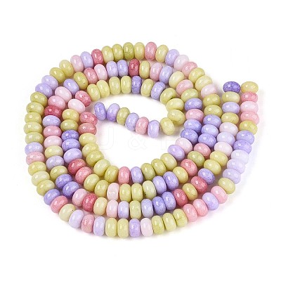 Glass Beads Strands GLAA-N059-5x8mm-37-1