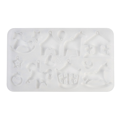DIY Silicone Pendant Molds DIY-A054-05A-1