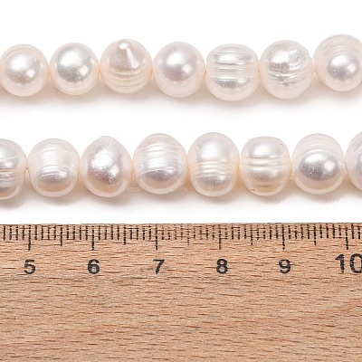 Natural Cultured Freshwater Pearl Beads Strands PA-CBABE82-13B-1