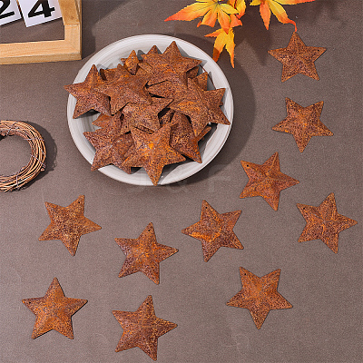 Rust Iron Pendants IFIN-GF0001-61A-1