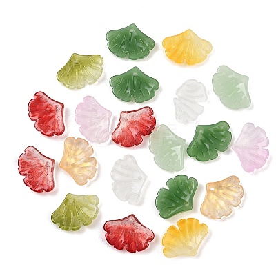 Transparent Handmade Lampwork Beads LA-CBA5F4F-02-1