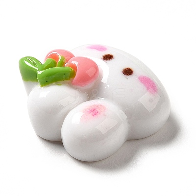 Opaque Resin Cabochons RESI-E030-01A-1
