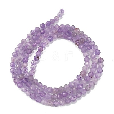 Natural Lavender Amethyst Beads Strands G-C127-A03-04-1