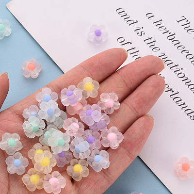 Transparent Acrylic Beads TACR-S152-06C-1