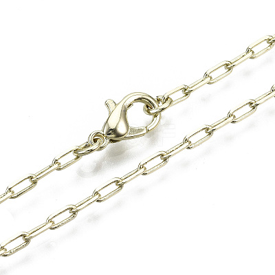 Brass Paperclip Chains MAK-S072-09B-14KC-1