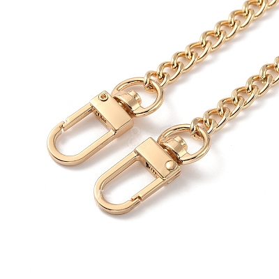 Alloy & Iron Curb Chain Bag Straps DIY-WH0304-535LG-1
