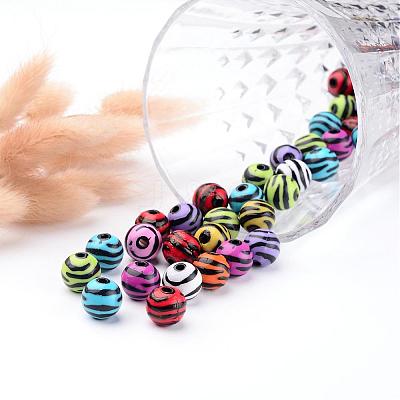 Opaque Acrylic Beads SACR-C020-51-1