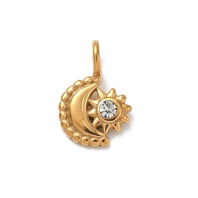 304 Stainless Steel Pendants STAS-H243-07B-G-1
