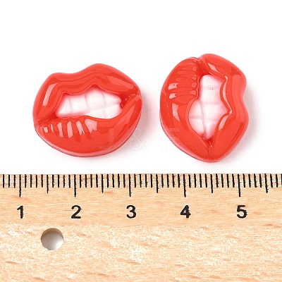 Funny Opaque Resin Cabochons CRES-D312-01A-1