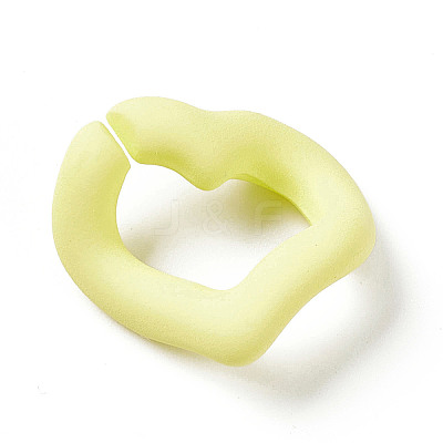 Opaque Acrylic Linking Rings OACR-E004-02B-1