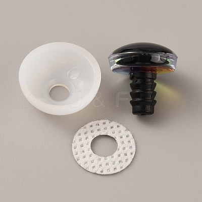 Plastic Doll Eyes DIY-WH0399-03D-1